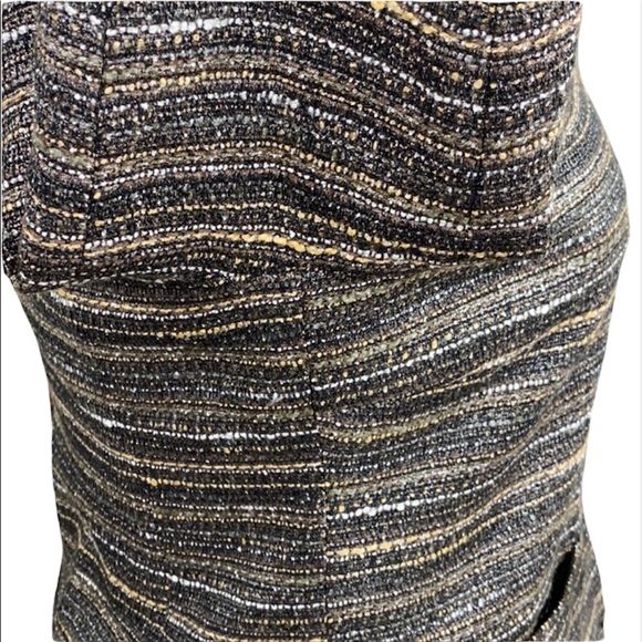 Chico’s Brown Foiled Tweed Jacket - Picture 7 of 15
